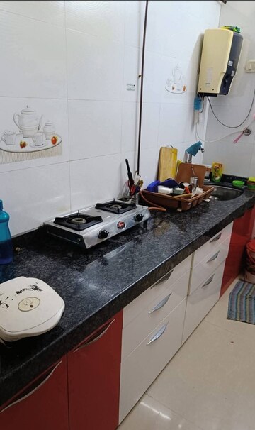 Kitchen in 1 BHK Apartment at Kopar Khairane – for Rent