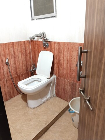 Bathroom in 2 BHK Apartment at Awas CHS Kamothe, Kamothe – for Rent