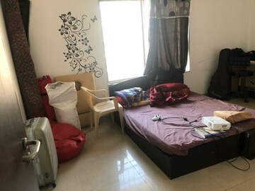 Bedroom in 3 BHK Apartment at Vyas Aasawari CHS, Ideal Colony – for Rent