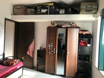 Bedroom in 3 BHK Apartment at Vyas Aasawari CHS, Ideal Colony – for Rent