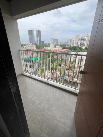 Balcony in 3 BHK Apartment at Supreme Estia Phase 1, Baner – for Rent