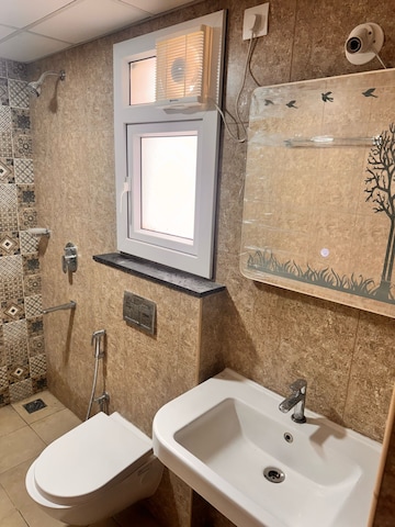 Bathroom in 2.5 BHK Apartment at Brigade Cornerstone Utopia, Varthur – for Rent