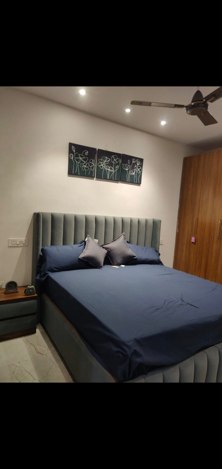 Bedroom, jal vayu vihar 4 Bedroom 1018 Sq.Ft. Independent House In Jal Vayu Vihar Mohali 8307975