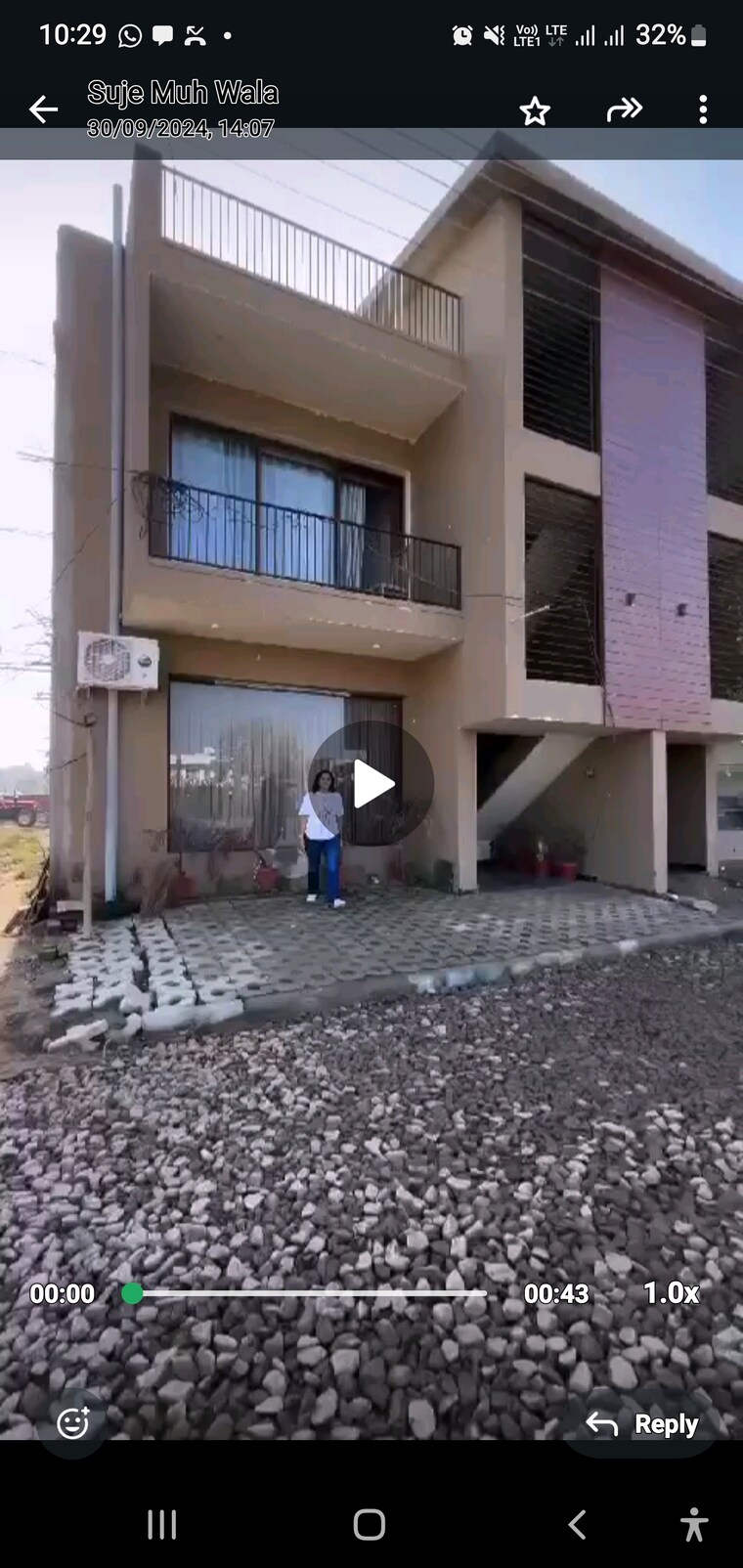 Exterior View, jal vayu vihar 4 Bedroom 1018 Sq.Ft. Independent House In Jal Vayu Vihar Mohali 8307975