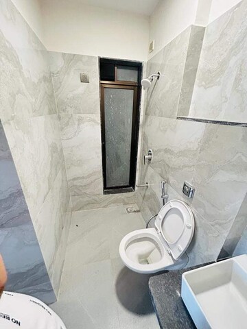 Bathroom in 2 BHK Apartment at Paradigm El Signora, Jogeshwari West – for Rent