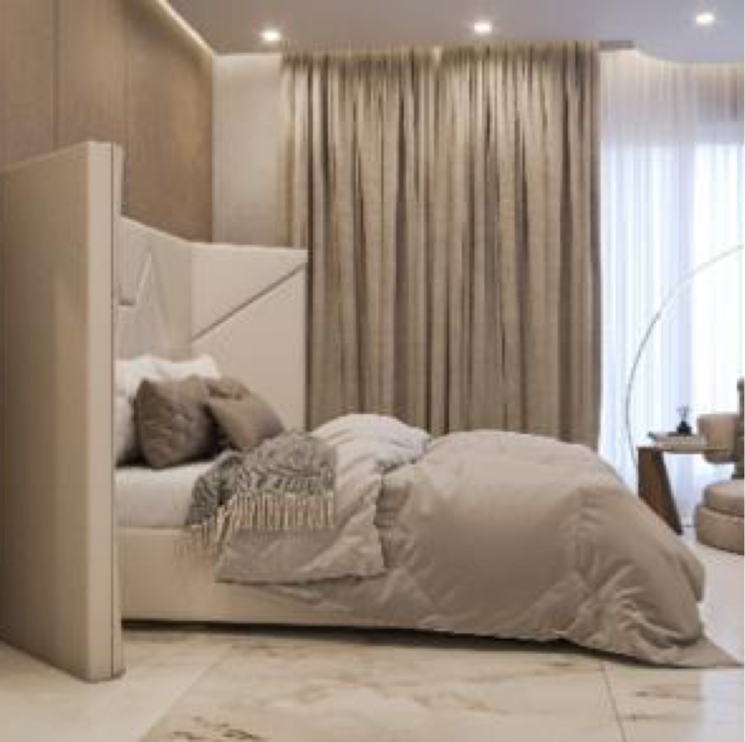 Bedroom, somajiguda 3 Bedroom 1949 Sq.Ft. Apartment In Somajiguda Hyderabad 8308170