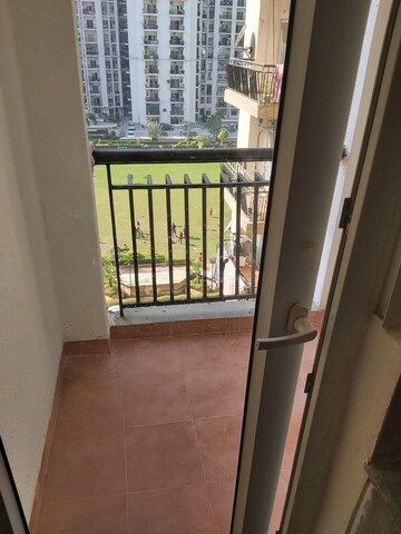 Balcony in 2 BHK Apartment at Antriksh Golf View, Sector 78 – for Rent