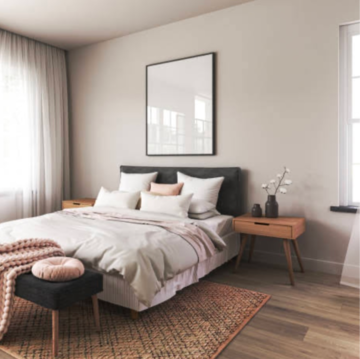 Bedroom in 3 BHK Builder Floor at Uppal Southend, Sector 49 – for Sale