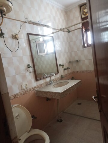 Bathroom in 3.5 BHK Builder Floor at Ansal Plaza Sector-23, Sector 23 – for Rent