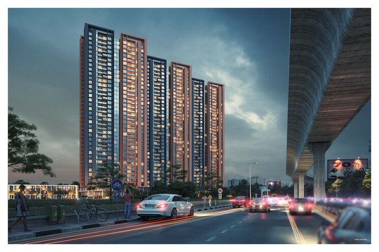 Exterior View, wakad 2 Bedroom 841 Sq.Ft. Apartment In Wakad Pune 8308232