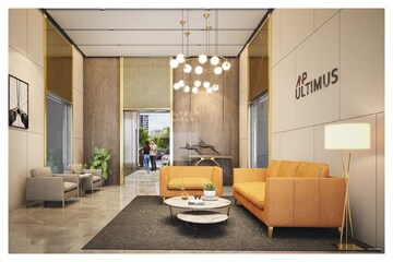 Living Room in 2 BHK Apartment at Wakad – for Sale