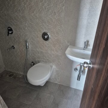 Bathroom in 2 BHK Apartment at Sheth Irene, Malad West – for Rent