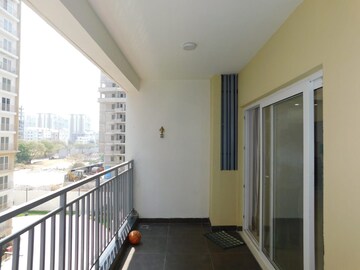 Balcony in 3 BHK Apartment at GHR Titania, Kondapur – for Rent