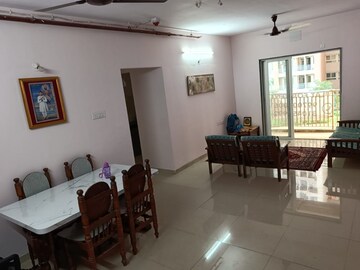 Living Room in 3 BHK Apartment at Indiabulls Greens, New Panvel – for Rent