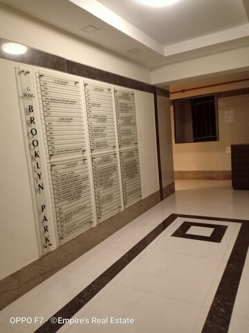 Building Lobby in 2 BHK Apartment at Rustomjee Global City – for Sale
