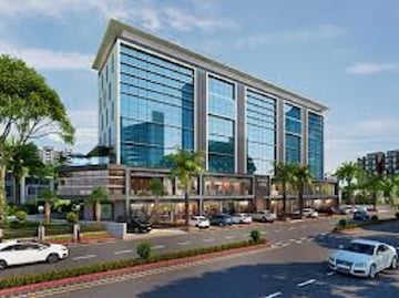  Office Space – Exterior View View at Thaltej - for Sale