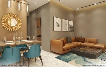 Living Room in 4 BHK Builder Floor at S S City Floors, Sector 84 – for Rent