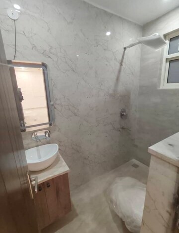 Bathroom in 2 BHK Builder Floor at Saket – for Rent