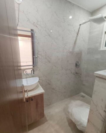 Bathroom in 2 BHK Builder Floor at Saket – for Rent