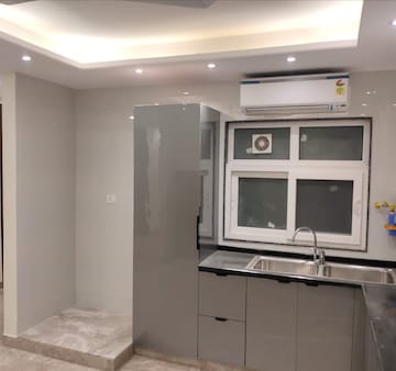 Kitchen in 3 BHK Apartment at Panchsheel Vihar – for Sale