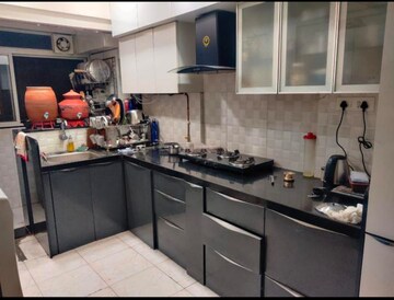 Kitchen in 3 BHK Apartment at Aundh – for Rent