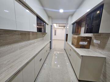 Kitchen in 3 BHK Builder Floor at Palm Residency Chhatarpur, Chattarpur – for Rent