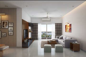 Living Room in 2 BHK Apartment at Brigade Northridge, Kogilu Road – for Rent