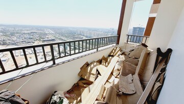 Balcony in 3 BHK Apartment at Rajapushpa Provincia, Narsingi – for Rent