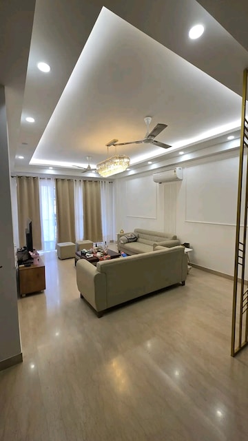 Living Room in 3 BHK Builder Floor at Saket – for Rent