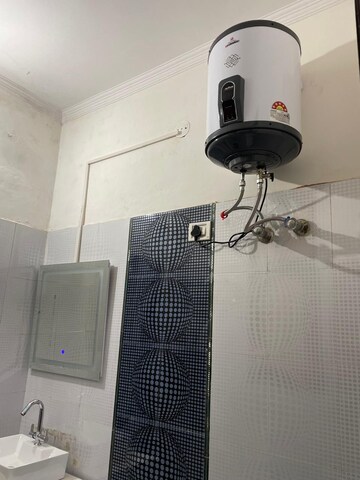 Bathroom in 3 BHK Builder Floor at Sai Enclave Niti Khand, Niti Khand – for Rent