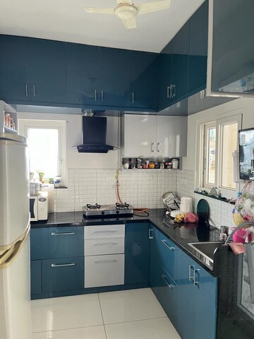 Kitchen in 3 BHK Apartment at Poulomi Avante, Kokapet – for Rent