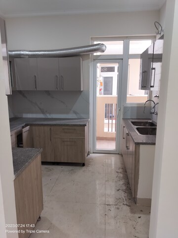 Kitchen in 3 BHK Apartment at Affinity Greens, International Airport Road – for Rent