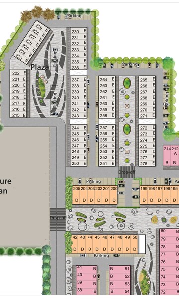 Master Plan in  Shop at Auric Universal Square, Sector 79 – for Sale