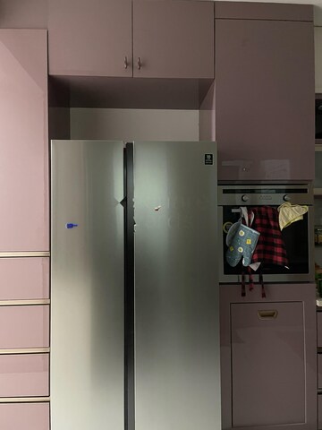 Kitchen in 3 BHK Apartment at Aparna Sarovar Zenith, Nallagandla – for Rent