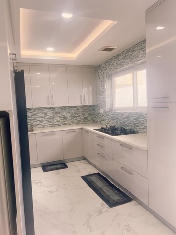 Kitchen in 3 BHK Apartment at Aparna Sarovar Zenith, Nallagandla – for Rent