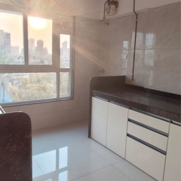 Kitchen in 2 BHK Apartment at Omkar Signet, Malad East – for Rent