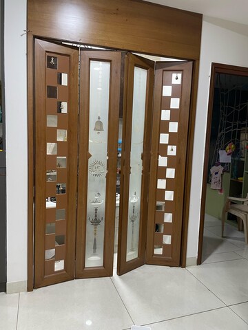 Building Lobby in 3 BHK Apartment at Aparna Sarovar Zenith, Nallagandla – for Rent