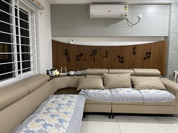 Kitchen in 3 BHK Apartment at Aparna Sarovar Zenith, Nallagandla – for Rent