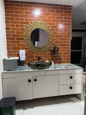 Kitchen in 3 BHK Apartment at Aparna Sarovar Zenith, Nallagandla – for Rent