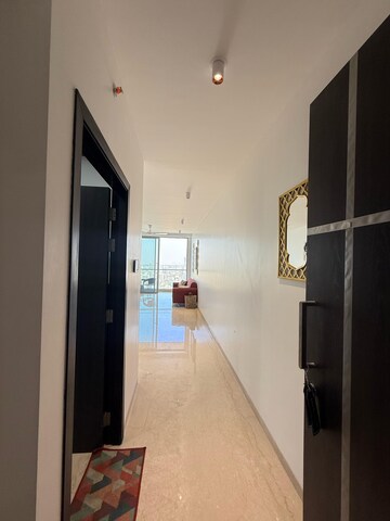 Building Lobby in 3 BHK Apartment at Oberoi Sky City, Borivali East – for Rent