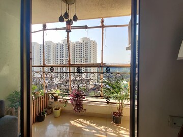 Balcony in 2 BHK Apartment at Lake Pleasant, Powai – for Rent
