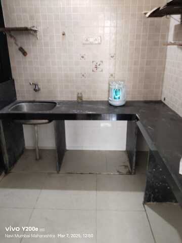 Kitchen in 1 BHK Apartment at Ghansoli – for Rent