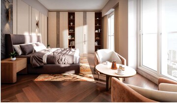Bedroom in 3 BHK Builder Floor at Techno Aakasa, Worli – for Sale