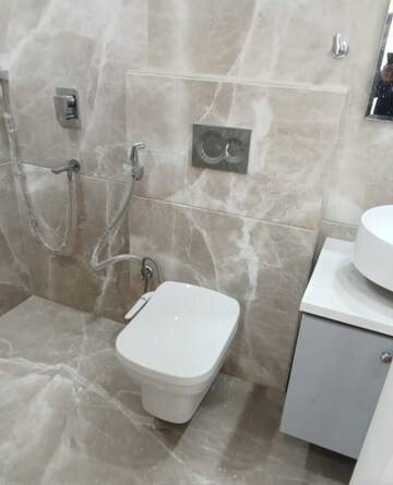 Bathroom in 3 BHK Builder Floor at Anand Vihar – for Rent