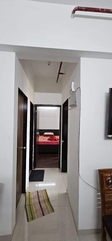 Master Bedroom in 1 BHK Apartment at Bhairaav Goldcrest Residency, Ghansoli – for Rent