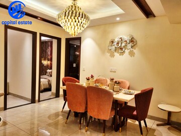 Living Room in 3 BHK Apartment at Motia Harmony Greens, Kishanpura – for Sale