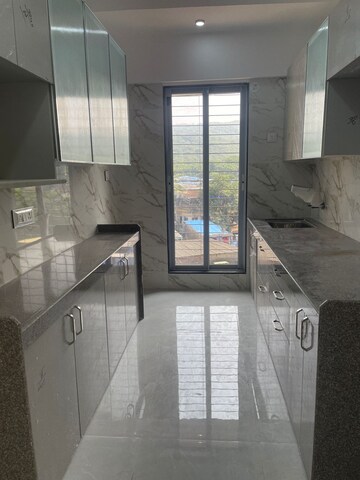 Kitchen in 1 BHK Apartment at Varadvinayak Siddhivinayak Aura, Mira Road East – for Sale