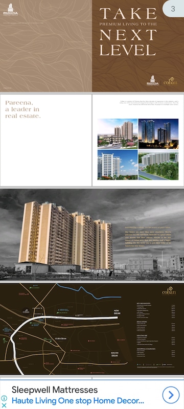 3 BHK Apartment For Resale in Pareena Coban Residences Sector 99a Gurgaon  8309152