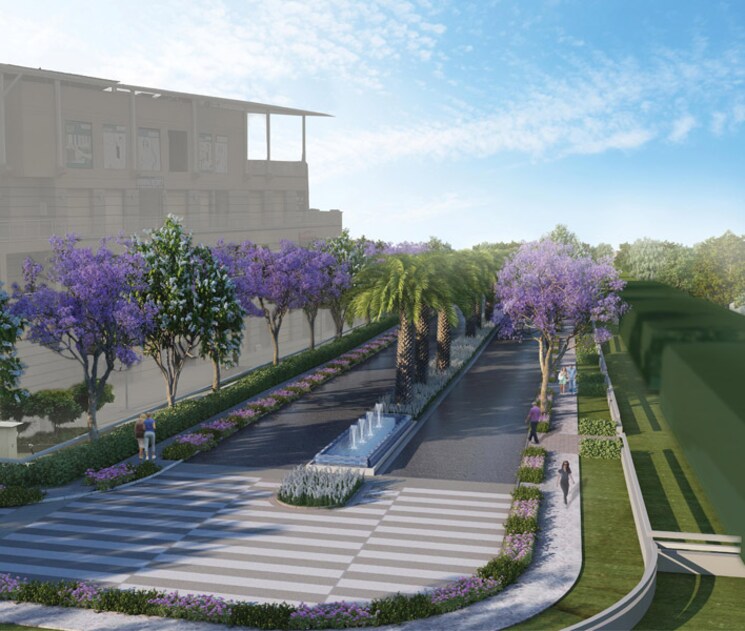 Exterior View, bptp-eden-estate  275 Sq.Yd. Plot In Sector 81 Faridabad 8309188