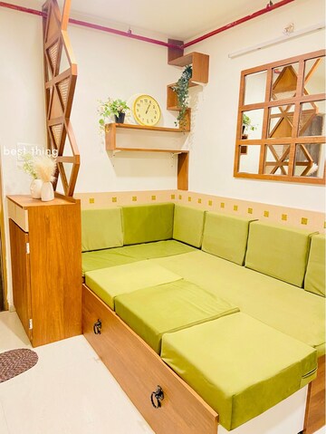 Master Bedroom in 1 BHK Apartment at Bindra Sateri Legacy, Andheri East – for Rent